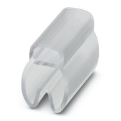 PATG 3/12 Nosiče označení vodiče, nasouvací, transparentní, pro štítek 4x12mm, průměr vodiče 4-7mm, materiál PVC V0 (0827079)