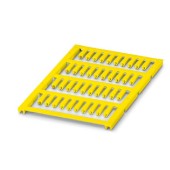 UC-WMCO 1,6 (12X3) YE značení vodičů a kabelů, bez potisku, bílý, montáž připnutím, š 3mm, pro vodiče s vnějším průměrem 1,3-1,6mm, popis.pole š/v 12x3mm, PA (1 karta= 40 štítků) (0827513)