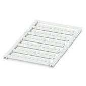 UCT1-TMF 6 Značkovače pro svorky, bílé,  popis.pole š 5,45mm x v 5,2mm, 1 balení 10 karet (0829243)