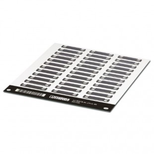 LS-WMTB-AL (29X8) BK Označovač kabelů, montáž kabelové sponky, průměr kabelu od 2,9mm, počet štítků 36, popis.pole š 29mm x v 8mm (1 bal. 5 kusů) (0831508)