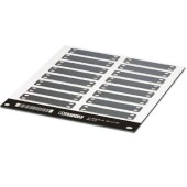 LS-WMTB-AL (60X15) BK Označovač kabelů, montáž kabelové sponky, průměr kabelu od 4,6mm, počet štítků 16, popis.pole š 60mm x v 15mm (1 bal. 5 kusů) (0831510)