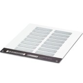 LS-WMTB-V4A (40X15) Označovač kabelů, montáž kabelové sponky, průměr kabelu 4,6mm, počet štítků 16, popis.pole š 40mm x v 15mm (1 bal. 5 kusů) (0831517)