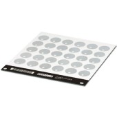 LS-WMTB-V4A (D25) Označovač kabelů, montáž kabelové sponky, průměr kabelu 2,9mm, průměr 25mm, počet štítků 30, popis.pole š 23mm x v 9,1mm (1 bal. 5 kusů) (0831520)