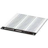 LS-WMTB-AL (29X8) CUS Označovač kabelů, montáž kabelové sponky, průměr kabelu od 2,9mm, počet štítků 36, popis.pole š 29mm x v 8mm (0831786)