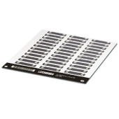 LS-WMTB-AL (29X8) BK CUS Označovač kabelů, montáž stahovacími páskami, průměr kabelu od 2,9mm, počet štítků 36, popis.pole š 29mm x v 8mm (0831794)