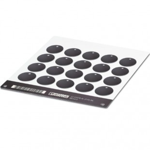 LS-WMTB-AL (D30) BK CUS Označovač kabelů, montáž stahovacími páskami, průměr kabelu od 2,9mm, počet štítků 20, popis.pole š 30mm x v30mm (0831799)