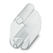 PATG 5/15 Nosiče označení vodiče, nasouvací, transparentní, pro štítek 4x15mm, průměr vodiče 10-14mm, materiál PVC V0 (1013067)