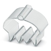 PATG 7/15 Nosiče označení vodiče, nasouvací, transparentní, pro štítek 4x15mm, průměr vodiče 22-30mm, materiál PVC V0 (1013083)