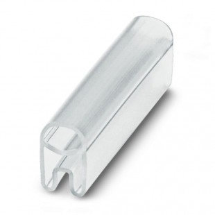 PATG 2/23 Nosiče označení vodiče, nasouvací, transparentní, pro štítek 4x23mm, průměr vodiče 1,5-2,5mm, materiál PVC V0 (1013850)