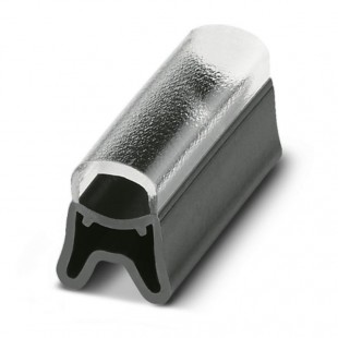 PATG HF 2/15 Nosiče označení vodiče, nasouvací, transparentní, pro štítek 4x15mm, průměr vodiče 2-4mm, materiál PVC V0 šedý (1014052)