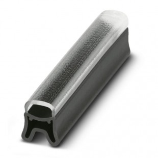 PATG HF 2/30 Nosiče označení vodiče, nasouvací, transparentní, pro štítek 4x30mm, průměr vodiče 2-4mm, materiál PVC V0 šedý (1014055)