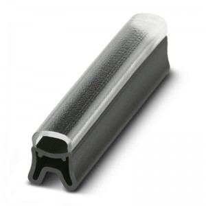 PATG HF 2/30 Nosiče označení vodiče, nasouvací, transparentní, pro štítek 4x30mm, průměr vodiče 2-4mm, materiál PVC V0 šedý (1014055)