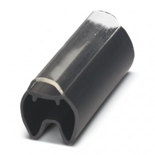 PATG HF 3/18 Nosiče označení vodiče, nasouvací, transparentní, pro štítek 4x18mm, průměr vodiče 4-7mm, materiál PVC V0 šedý (1014059)