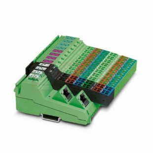 ILB PN 24 DI16 DIO16-EF I/O-modul, Inline, Block IO, PROFINET, zás. RJ45, dig. vstup 32 (16 pevných/16 libovolně volitelných), 24VDC, tech.připoj. 3 vodič, dig.výstupy 16, 24VDC, 500mA, tech.přip. 2 vodič, PROFINET,-IRT, -MRP, -Fast Stas.., IP20 (2702289)