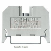 8WA1011-1BF24 průchozí řadová svorka 2,5 černá THERMOPLAST šroub. připoj. oboustr. jednotl. svorky, šíře 6mm (VÝROBA UKONČENA)
