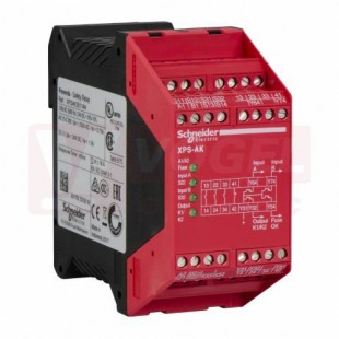 XPSAC3721  Preventa - bezpečnostní modul nozového zastavení, 230VAC