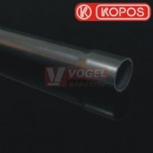 Trubka PLAST  20 8020 FA, 1250N, černá RAL 9005 (délka 3m)