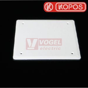 KO 100 V_HB víčko ke krabici KO 100, barva bílá, š/v 108x108mm, PVC