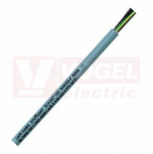 Ölflex 150  2x   0,5 vícenormový kabel z PVC, šedý plášť, odolný vůči oleji, černé čísl.žíly bez ze/žl, certifikace UL/CSA 600V (0015002)