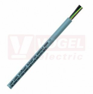 Ölflex 150 12G   2,5 vícenormový kabel z PVC, šedý plášť, odolný vůči oleji, černé čísl.žíly se ze/žl, certifikace UL/CSA 600V (0015412)
