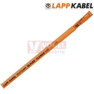 Ölflex Classic 110 ORANGE  2x   1,0 kabel flexibilní PVC oranžový, čísl.žíly bez ZE/ŽL (0019700)