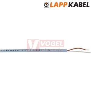 Unitronic LiYY 2x0,14 kabel datový s barevným značením žil podle DIN 47100, plášť PVC šedý RAL7032 (0028202)