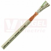 Unitronic Li2YCY PiMF  2x2x0,22mm2 kabel datový stíněný, barevné značení žil podle DIN 47100, (párové žíly stíněné kovovou folií), šedý vnější plášť z PVC RAL7032 (0034040)