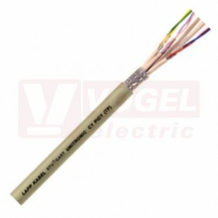 Unitronic CY PiDY (TP)  4x2x0,25 kabel datový stíněný s barevným značením žil podle DIN 47100,(samostatně stočené stíněné páry), šedý plášť z PVC RAL7032 (0034252)