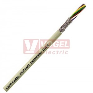 Unitronic LiYCY 14x0,14 kabel datový stíněný s barevným značením žil podle DIN 47100 (34314)