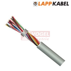 Unitronic LiYY (tp)  6x2x0,25mm2 kabel datový párový s barevným značením žil podle DIN 47100, plášť PVC šedý RAL7032 (35163)