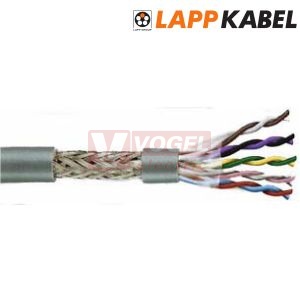 Unitronic LiYCY (TP)  5x2x0,75 kabel datový párový stíněný s barevným značením žil podle DIN 47100, plášť PVC, šedý RAL 7032 (0035827)