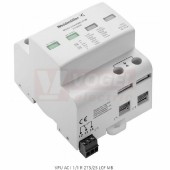 VPU AC I 1+1 R 275/25 LCF MB přepěťová ochrana typ 1+2 (2xL1-2xN/2xPE), I imp 25kA/100kA (10/350µs), Uc 275V, s dálk.signalizací (2775000000)