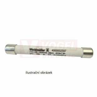 Pojistka 10x85   25A FUSE WSFL 10X85 25A 1K5V GPV pojistka vel. 10x85mm, 25A gPv pro fotovoltaické systémy, do 1500VDC (4000002611)