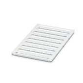UC-TMF 8 štítek pro řadové svorky š 8,2mm, bílá, nepotištěné, velikost štítku 7,6x5,1mm, 1 karta 56 štítků, balení 10 karet (0818137)