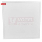 Svítidlo LED panel  40W (DAISY VIRGO 860-40W/WF [1/2] BEZ ZDROJE, přisazený čtverec, rámeček bílý, 3400lm, 6000K, studená bílá, živ.30000h, úhel vyzař.120°, IP20, rozměr 595x595mm, tl. 9mm  (GXDP072)