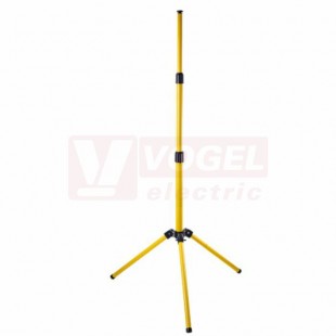 Stativ pro reflektory (STAT 1PC), barva žlutá, rozkládací s nastavitelnou výškou, ocelový, lakovaný (GXLS057)