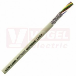 Unitronic LiHCH  6x0,25mm2 kabel datový stíněný, bezhalogenový, barevné značení žil podle DIN 47100, šedý vnější plášť RAL7032 (0037406)