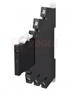 G3RV-SR700-D AC/DC24 úzké polovodičové relé 6mm, včetně patice, DC výstup MOSFET, 3A, šroubové svorky, 24V AC/DC