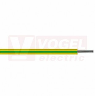 Ölflex Heat 180 SiD 300/500V 1x  0,75 GNYE vodič jednožilový ze/žlutý s plným jádrem, silikonový, -50°C až +180°C (0069000)