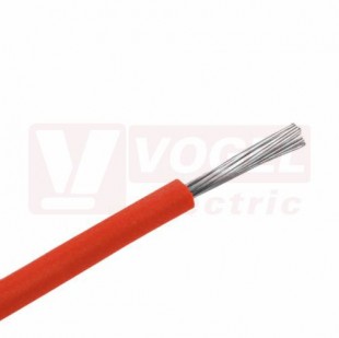 Ölflex Heat 260 SC 300/500V 1x AWG 28/7 RD vodič jednožilový červený, izolace žil PTFE (polytetrafluoretylen), -190 °C až +260°C, "cert.UL"  (0094104)