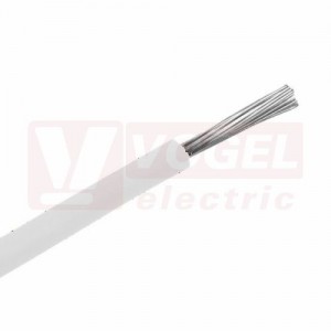 Ölflex Heat 260 SC 300/500V 1x AWG 28/7 WH vodič jednožilový bílý, izolace žil PTFE (polytetrafluoretylen), -190 °C až +260°C, "cert.UL" (0094105)