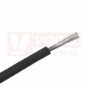 Ölflex Heat 260 SC 300/500V 1x AWG 22/7 (0,34mm2) BK vodič jednožilový černý, izolace žil PTFE (polytetrafluoretylen), -190 °C až +260°C, "cert.UL"  (0099001)