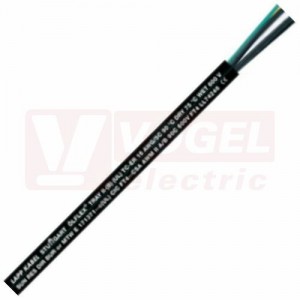Ölflex Tray II 0,6/1kV  4G 16 ovládací kabel, černý vnější plášť z PVC,odolný proti zkrutu v kabel.smyčkách, černé čísl.žíly se zl/žl, certifikovaný (220604)