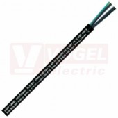 Ölflex Tray II 0,6/1kV  5G  2,5 ovládací kabel, černý vnější plášť z PVC,odolný proti zkrutu v kabel.smyčkách, černé čísl.žíly se zl/žl, certifikovaný (221405)