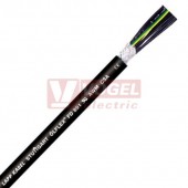 Ölflex FD 891 300/500V  4G 16 kabel vysoce flexibilní do energet.řetězů, černý vnější plášť z PVC, černé čísl.žíly se zl/žl, s certifikací UL/CSA AWM (1026624)