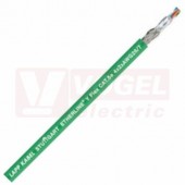 ETHERLINE-P FLEX CAT.5e 2x2x26/7AWG kabel datový třídy D pro flexibilní použití, modrý vnější plášť z PUR, celkové stínění CU oplet, plast.folie, AL kašírovaná folie (2170284)