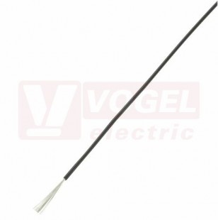 LiY EA 1x0,14  vodič jednožilový PVC, černá (cívka 500m)