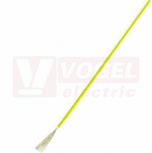 LiY EA 1x 0,25 vodič jednožilový PVC, ze/žlutá (cívka 250m)