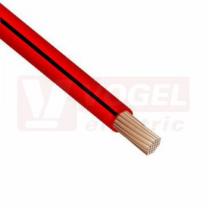 CYA   0,5 červená/černá X05V-K vodič jednožilový z PVC LAPPKABEL (cívka 250m) (4512401S)
