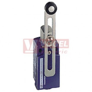 XCKD2145P16 Polohový spínač Universal Osiconcept, kovový, stavitelná páka s plast.kladkou, 1Z+1V, s mžik.funkcí, kabel. vstup 1xM16, IP67